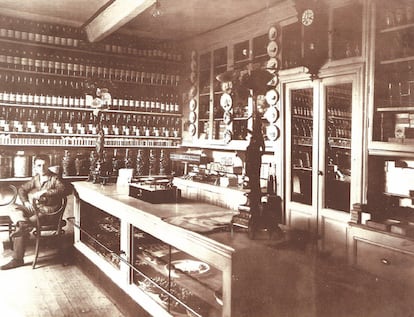 La antigua confitería de 1860.