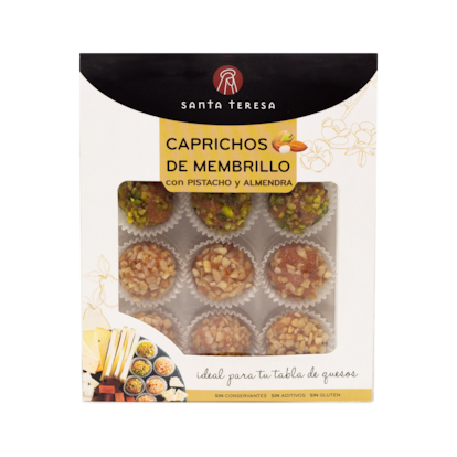 Membrillo con almendra o pistacho. El grupo ha apostado por la diversificación de formatos, cambiando los hábitos de los consumidores.