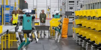 Amazon tiene un ejército de un millón de robots en sus almacenes