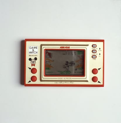 Nintendo Game & Watch, una de las primeras consolas de Nintendo. 