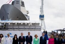 España lanza a la mar una de las fragatas de combate más avanzadas del mundo, la F111 ‘Bonifaz’ de Navantia | Economía