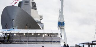 España lanza a la mar una de las fragatas de combate más avanzadas del mundo, la F111 ‘Bonifaz’ de Navantia | Economía