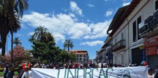 “Somos resistencia, no terroristas”: marcha de pueblos del norte se realizó en Otavalo en el marco del paro nacional | Política | Noticias