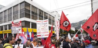 Plantón en Quito: organizaciones sociales respaldan el paro nacional de la Conaie y anticipan radicalización de medidas | Política | Noticias