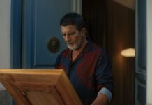 Antonio Banderas recibe un «Goya inesperado» en Uber Eats