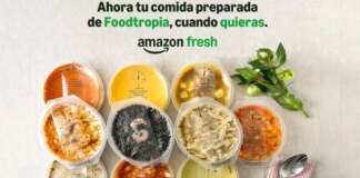 Foodtropia llega a Amazon Fresh con platos preparados saludables