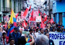 Aunque no conocen todas las preguntas, asistentes a marcha de sindicalistas en Quito rechazaron consulta popular de Daniel Noboa | Política | Noticias