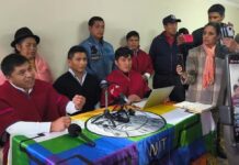 Movimientos indígenas de Tungurahua anuncian que se sumarán al paro y rechazan la visita de Daniel Noboa a esa provincia | Política | Noticias