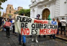 Estos son los cuatro pedidos que le hicieron al presidente Daniel Noboa las ‘fuerzas vivas’ de Cuenca tras la marcha contra la minería | Política | Noticias