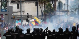 Lluvia más despliegue policial y militar lograron disuadir manifestación en Quito este domingo | Política | Noticias