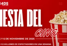 La Fiesta del Cine vuelve en noviembre con una taquilla radiante