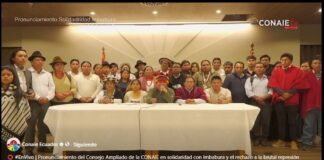 ‘Nos mantenemos firmes en resistencia’: Conaie al gobierno de Daniel Noboa, tras operativo de la fuerza pública en Otavalo | Política | Noticias