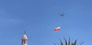Helicóptero con la bandera nacional sobrevuela Imbabura: expectativa por compensaciones ofrecidas por el Gobierno | Ecuador | Noticias
