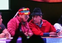 Marlon Vargas y Leonidas Iza, responsables del caos, afirma el ministro del Interior, John Reimberg | Política | Noticias