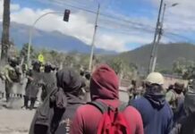‘Si se mantienen en calma, nosotros también’: más de tres horas de enfrentamientos en Otavalo | Ecuador | Noticias