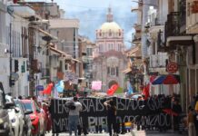 En Cuenca se marchó contra alza del diésel y llamado a consulta | Ecuador | Noticias