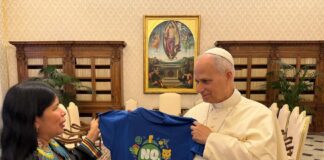 Patricia Gualinga se reunió con el papa León XIV para hablar sobre la defensa de la Amazonía | Política | Noticias