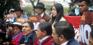 Caminata ‘Chaski por la Vida’ llegó a Cuenca y expresa su rechazo a la consulta popular | Política | Noticias