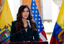 Kristi Noem, titular del Departamento de Seguridad de los EE.UU., vuelve a Ecuador, en medio de la discusión de permitir bases militares internacionales | Política | Noticias