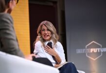 Yolanda Díaz reclama al PSOE una “tasa Trump” para que las tecnológicas de EE UU tributen en España | Economía