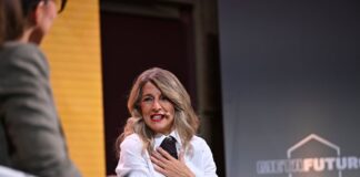 Yolanda Díaz reclama al PSOE una “tasa Trump” para que las tecnológicas de EE UU tributen en España | Economía
