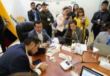 Harold Burbano, ministro del Trabajo, explica trámite para levantar prohibición de ejercer cargos públicos de Álvaro Rosero | Política | Noticias