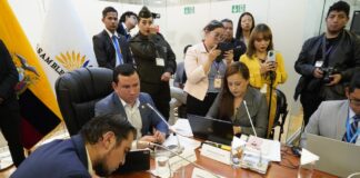 Harold Burbano, ministro del Trabajo, explica trámite para levantar prohibición de ejercer cargos públicos de Álvaro Rosero | Política | Noticias