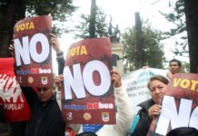 Organizaciones políticas y sociales se alían para reforzar la campaña por el no en el referéndum y la consulta popular, ¿qué las une?