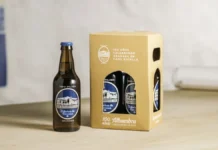 Cervezas Alhambra recupera una icónica botella por su centenario