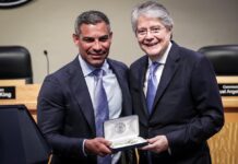 Guillermo Lasso recibe las llaves de la ciudad de Miami | Política | Noticias