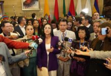 La Revolución Ciudadana presentará un pedido de juicio político contra Mario Godoy, presidente de la Judicatura, anuncia Viviana Veloz | Política | Noticias