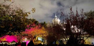 Acciona convierte el Huerto de Calixto y Melibea en jardín de luz