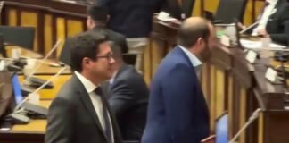 Dos asambleístas de RC y ADN se retan a golpes en la Asamblea Nacional mientras se debatía resolución sobre la democracia en Venezuela | Política | Noticias