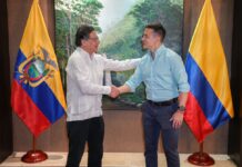 Arancel del 30 % a Colombia se suma a una relación entre Daniel Noboa y Gustavo Petro marcada por tensiones