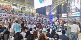 Con estricta seguridad y unas 4.000 personas, se inicia segundo día de convención de la Revolución Ciudadana en Manta | Política | Noticias