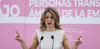 Yolanda Díaz, tras anunciar que no liderará la izquierda: “Vamos a seguir ganando derechos” | España