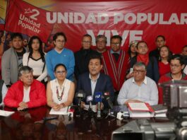 CNE niega pedido de corrección de Unidad Popular y ratifica su proceso de cancelación | Política | Noticias