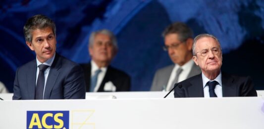 Florentino Pérez y Juan Santamaría se reparten 20 millones en 2025 al frente de ACS | Empresas