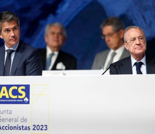Florentino Pérez y Juan Santamaría se reparten 20 millones en 2025 al frente de ACS | Empresas