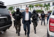 Ministro del Interior encabeza allanamiento policial para cumplir con detención de juez involucrado en tráfico de influencias | Seguridad | Noticias