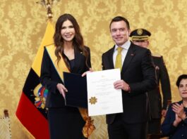 Kristi Noem destaca trabajo conjunto con Ecuador en el combate al narcoterrorismo y el desarrollo económico | Política | Noticias