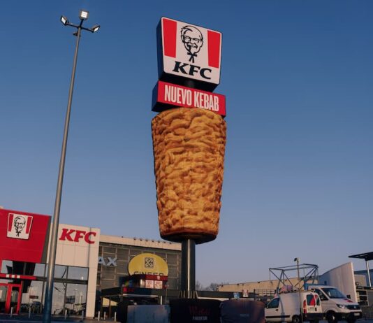 KFC lanza un kebab de pollo frito