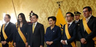 Stalin Andino y empresarios fueron condecorados por el presidente Daniel Noboa en el Palacio de Carondelet | Política | Noticias