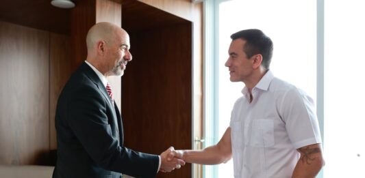 Administrador de la DEA se reúne con Daniel Noboa y John Reimberg para fortalecer la cooperación contra el narcotráfico | Ecuador | Noticias