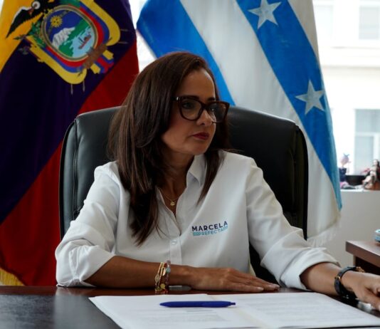 Prefecta Marcela Aguiñaga rinde versión en Fiscalía en calidad de testigo | Política | Noticias