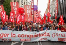 CC OO y UGT celebrarán el acto central del Primero de Mayo en Málaga a dos semanas de las elecciones andaluzas | Economía