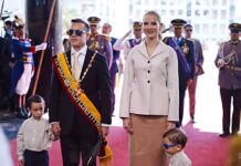 El presidente Daniel Noboa llega al Palacio Legislativo para dar su Informe a la Nación | Política | Noticias