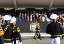 En ceremonia militar, Daniel Noboa conmemora 204 años de la batalla del Pichincha y reafirma lucha por seguridad | Ecuador | Noticias