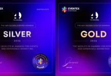 4foreverything brilla en los Eventex Awards 2026