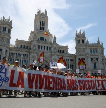 Cientos de personas se manifiestan en Madrid en defensa de una vivienda digna frente a los “ataques del rentismo”
